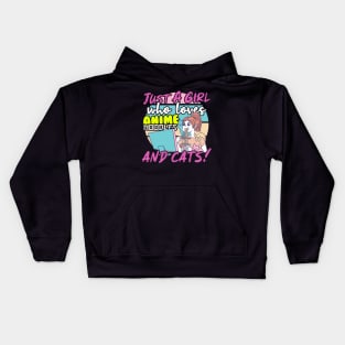 Anime & Cats Kids Hoodie